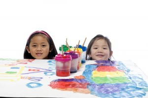 Picture of Children Painting