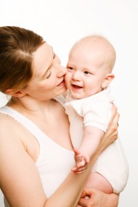 Picture of Mother holding baby